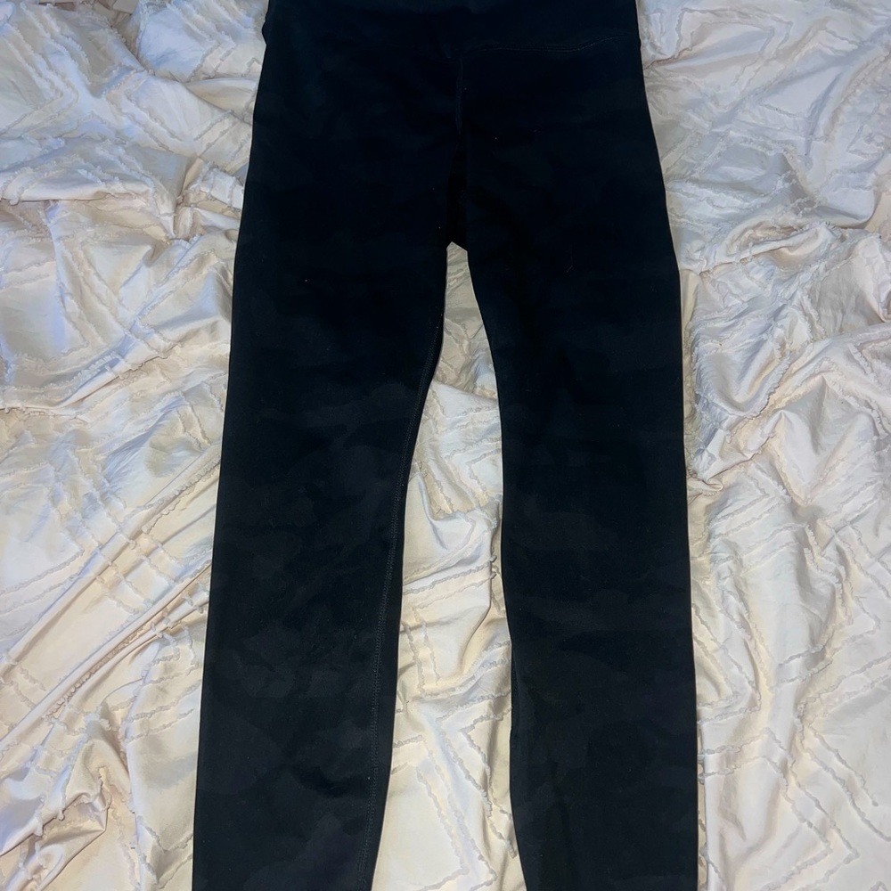 Lululemon Align Black Camo Leggings DUPE